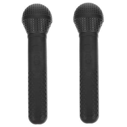 Toddmomy 2Stücke Simulierte Mikrofone für Mikrofon Requisiten aus Kunststoff für Rollenspiele Bühnenaufführungen und Partys für Jungen Toddmomy 2Stücke Simulierte Mikrofone für Mikrofon Requisiten aus Kunststoff für Rollenspiele Bühnenaufführungen und Partys für Jungen von Toddmomy
