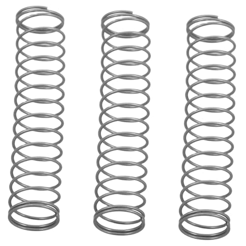 Toddmomy 3 Stück Trompeten Flachfeder Instrumententeile Trompetenersatzteile Euphonium Ventilfeder Trompetenzubehör Trompetenteile Metall Silber von Toddmomy