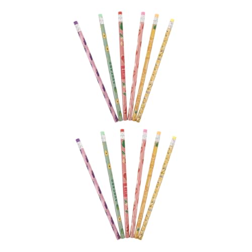 Toddmomy 36 Stück Fruchtstift für Bleistifte süß Radierstift Bleistifte Gastgeschenke Kinderstifte Stifte für die Schule Bleistift mit Radiergummi Holz Toddmomy 36 Stück Fruchtstift für Bleistifte süß Radierstift Bleistifte Gastgeschenke Kinderstifte Stifte für die Schule Bleistift mit Radiergummi Holz von Toddmomy