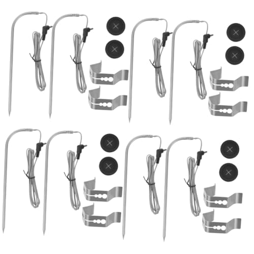 Toddmomy 4 Sätze Temperatursonde Grillen Fleischthermometer Austausch Der Grillsonde Lebensmitteltemperaturmesser Essen Lesen Küchenthermometer Silver Rostfreier Stahl Toddmomy 4 Sätze Temperatursonde Grillen Fleischthermometer Austausch Der Grillsonde Lebensmitteltemperaturmesser Essen Lesen Küchenthermometer Silver Rostfreier Stahl von Toddmomy