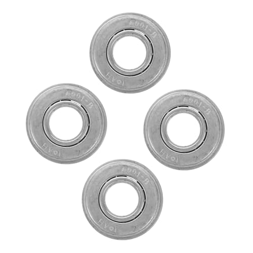 Toddmomy 4 Stück Radlager Für Rasenmäher Ersatzlager Flanschkugellager Flanschradlager Für Rasengeräte Drucklager Wählen Sie Die Radlager Des Rasenmähers Aus Flanschlager Stahl Silver von Toddmomy