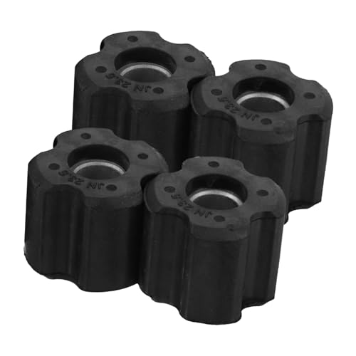 Toddmomy 4 Stück Rasenmäherlager rasenmäher ersatzteile Vorderradlagersatz Sport Black von Toddmomy