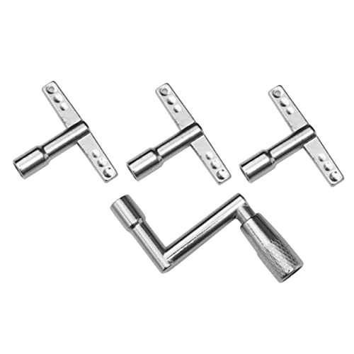 Toddmomy 4Stücke Teiliges Schlagzeug Stimmschlüssel und Z Schlüssel aus Langlebig und Leicht für Hand Schlagzeuger zum Schnellen Wechseln der Trommelköpfe Toddmomy 4Stücke Teiliges Schlagzeug Stimmschlüssel und Z Schlüssel aus Langlebig und Leicht für Hand Schlagzeuger zum Schnellen Wechseln der Trommelköpfe von Toddmomy