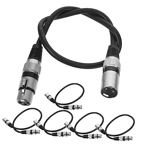 Toddmomy 6Stücke Pin Xlr Mikrofonkabel Robust und Langlebig für Stabile Signalübertragung Kompatibel mit Audiogeräten für Studioaufnahmen und Live Events Toddmomy 6Stücke Pin Xlr Mikrofonkabel Robust und Langlebig für Stabile Signalübertragung Kompatibel mit Audiogeräten für Studioaufnahmen und Live Events von Toddmomy