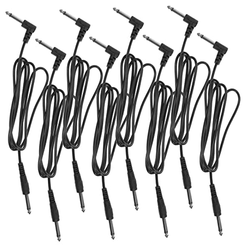 Toddmomy 8Stücke Gitarrenkabel Hochwertige Instrumentenkabel für Gitarre Bass und Leicht Verbesserter Signalübertragung Toddmomy 8Stücke Gitarrenkabel Hochwertige Instrumentenkabel für Gitarre Bass und Leicht Verbesserter Signalübertragung von Toddmomy