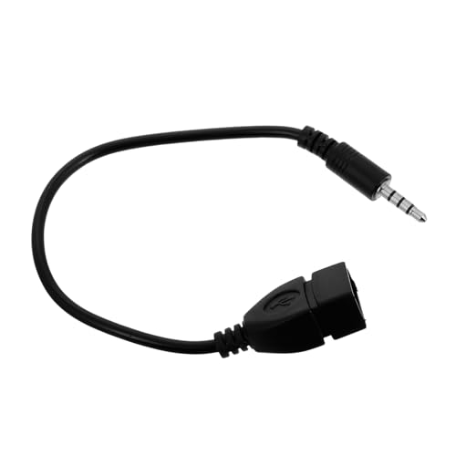 Toddmomy Auto-audiokabel USB Auto Ladeadapter Stecker-auf-buchse-verlängerung Audio-klinkenkabel USB-audiokonverter Audiokabel Männlich Auf Weiblich Audio-Klinkenstecker Kupferkabel Schwarz Toddmomy Auto-audiokabel USB Auto Ladeadapter Stecker-auf-buchse-verlängerung Audio-klinkenkabel USB-audiokonverter Audiokabel Männlich Auf Weiblich Audio-Klinkenstecker Kupferkabel Schwarz von Toddmomy
