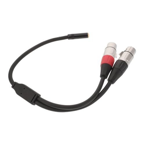 Toddmomy Dual Xlr Stecker Y Splitter Mikrofonkabel Doppelte Abschirmung für Optimale Signalübertragung für Audio Setups und Geräteverbindungen Toddmomy Dual Xlr Stecker Y Splitter Mikrofonkabel Doppelte Abschirmung für Optimale Signalübertragung für Audio Setups und Geräteverbindungen von Toddmomy