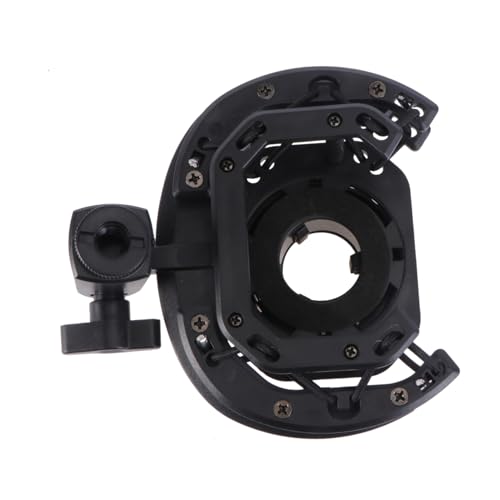 Toddmomy Kondensator Mikrofon Ständerhalterung Stabil und Robust Shockproof Design für Studioaufnahmen für Rundfunk und Voice Over Kompatibel mit Großen Membran Mikrofonen Toddmomy Kondensator Mikrofon Ständerhalterung Stabil und Robust Shockproof Design für Studioaufnahmen für Rundfunk und Voice Over Kompatibel mit Großen Membran Mikrofonen von Toddmomy