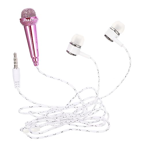 Toddmomy Mikrofon Tragbar Winziges Mikrofon Für Karaoke Einfach Zu Bedienen Für Smartphones Kein Externes Erforderlich Perfektes Für Familien von Toddmomy