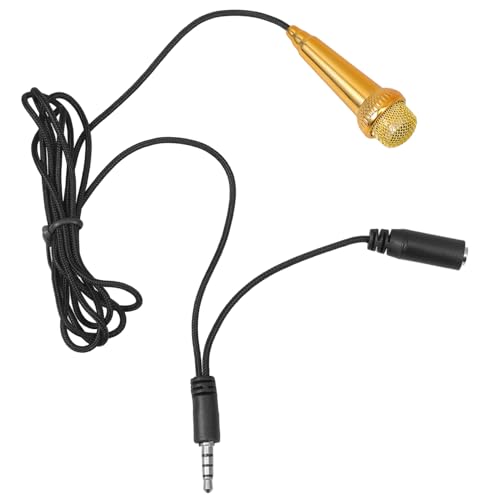 Toddmomy Mini Mikrofon für Handy und Laptop Tragbares Gesangsmikrofon mit Klarer Klangqualität für Videos und Karaoke Kompatibel mit Smartphones Tablets und Pcs Leicht Toddmomy Mini Mikrofon für Handy und Laptop Tragbares Gesangsmikrofon mit Klarer Klangqualität für Videos und Karaoke Kompatibel mit Smartphones Tablets und Pcs Leicht von Toddmomy