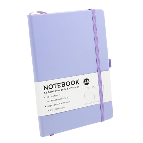 Toddmomy Notizbuch gefüttert Notizblock für Bürokonferenzen Tägliches Planungsbuch Notizbücher für die Arbeit Terminplaner Notizblock Multifunktions-Notebook Papier Violet von Toddmomy