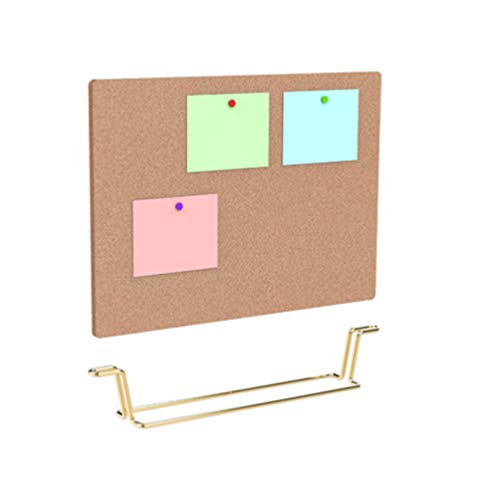 Toddmomy Schreibtisch Pinnwand Stehend Mit Ständer: Natürliche Presskorkplatte Arbeitstisch Anschlagtafel Büro-Pinnwand Umweltfreundliches DIY-Projektmaterial zum Basteln & Modellbau von Toddmomy