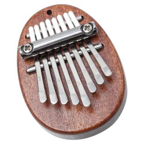 Toddmomy Tragbares Mini Kalimba Daumenklavier aus Holz mit Tasten Handgefertigtes Musikinstrument für Anfänger und Elegantes Design für und Bühnenaufführungen von Toddmomy