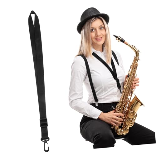 Toddmomy Umhängeband für Saxophon Klarinette Tenorsaxophon Verstellbarer Ergonomischer Halsgurt mit Rutschfestem Design für Sicheren Halt Musikzubehör für Musiker Toddmomy Umhängeband für Saxophon Klarinette Tenorsaxophon Verstellbarer Ergonomischer Halsgurt mit Rutschfestem Design für Sicheren Halt Musikzubehör für Musiker von Toddmomy