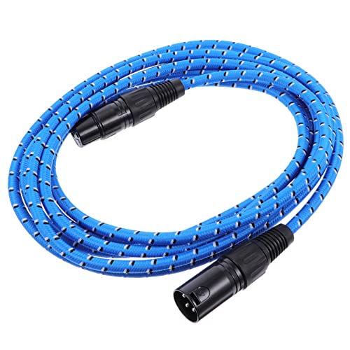 Toddmomy Xlr Audio Kabel Geflochtenes Mikrofonkabel mit Pin Adapter Langlebig und Verschleißfest für Mischpulte Aktivlautsprecher und Bühnenbeleuchtung Toddmomy Xlr Audio Kabel Geflochtenes Mikrofonkabel mit Pin Adapter Langlebig und Verschleißfest für Mischpulte Aktivlautsprecher und Bühnenbeleuchtung von Toddmomy