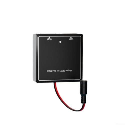 Tragbares Solarmodul, Dual-USB-Spannungsregler, Ladegerät, 5 V, 3 A Ausgang, Netzteil, Controller für mobile Geräte (weiblich) von Todikaper
