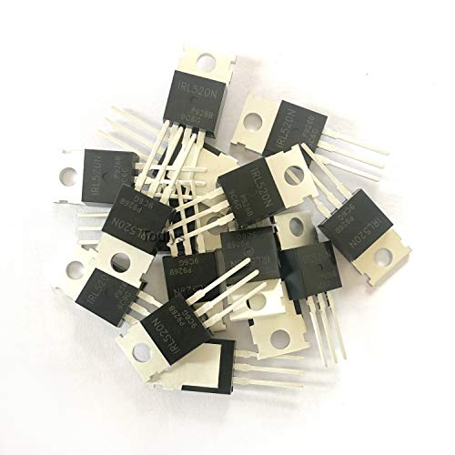 Todiys 15 Stück für IRL520 IRL520NPBF 100V 10A TO-220 N-Kanal Power Mosfet-Transistor IRL520N Todiys 15 Stück für IRL520 IRL520NPBF 100V 10A TO-220 N-Kanal Power Mosfet-Transistor IRL520N von Todiys