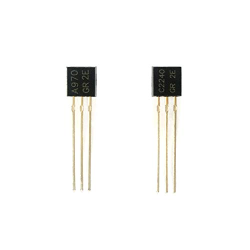 Todiys 40 Paar für 40 Stück A970 A970-BL A970-GR 2SA970-BL + 40 Stück C2240 C2240-BL C2240-GR 2SC2240-BL bis 92 PNP Transistoren 2SA970-GR + 2SC2240-GR Todiys 40 Paar für 40 Stück A970 A970-BL A970-GR 2SA970-BL + 40 Stück C2240 C2240-BL C2240-GR 2SC2240-BL bis 92 PNP Transistoren 2SA970-GR + 2SC2240-GR von Todiys
