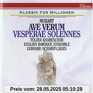 Ave Verum/Vesperae Solennes von Tölzer Knabenchor