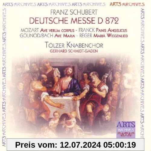 Deutsche Messe d 872 von Tölzer Knabenchor