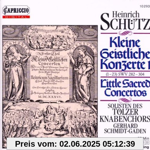 Kleine geistliche Konzerte SWV 282-304 von Tölzer Knabenchor