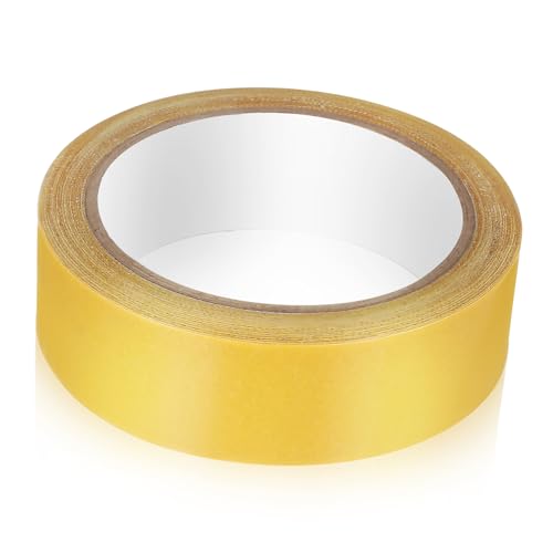 Tofficu 1 Rolle Eins Hochleistungsstreifen Klebrig Dickes Klebeband Doppelseitiges Gewebeband Ziehen Um Teppichband Multifunktionales Doppelseitiges Klebeband Schwer Doppelt Montage Stoff von Tofficu