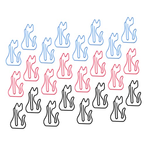 Tofficu 1 Satz Büroklammer Lesezeichen Clips Briefpapier Katzensachen Katzenklemme Papierclips Katze Notizen Klammer Süß Schreibwaren Lustig Geformt Tiere Katzendekoration Metall 24 Stück Tofficu 1 Satz Büroklammer Lesezeichen Clips Briefpapier Katzensachen Katzenklemme Papierclips Katze Notizen Klammer Süß Schreibwaren Lustig Geformt Tiere Katzendekoration Metall 24 Stück von Tofficu