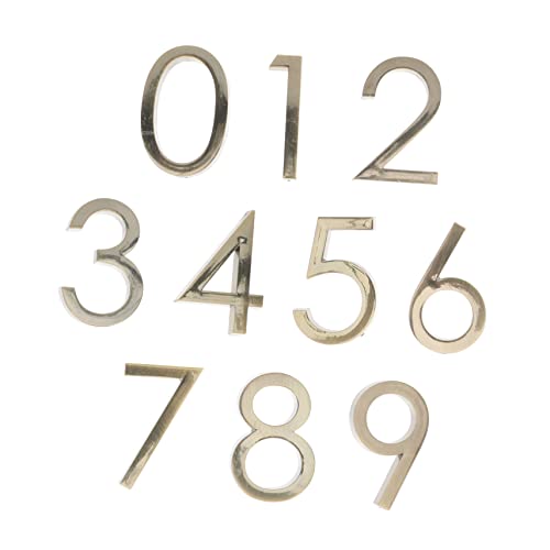 Tofficu 1 Satz Metall -digital -türschild Briefkasten Adresse Led Vinyl Außen Selbstklebende Hauszahlen Haustürnummern Für Das Tor Nummer Abs-harz Light Brown 10 Stück Tofficu 1 Satz Metall -digital -türschild Briefkasten Adresse Led Vinyl Außen Selbstklebende Hauszahlen Haustürnummern Für Das Tor Nummer Abs-harz Light Brown 10 Stück von Tofficu