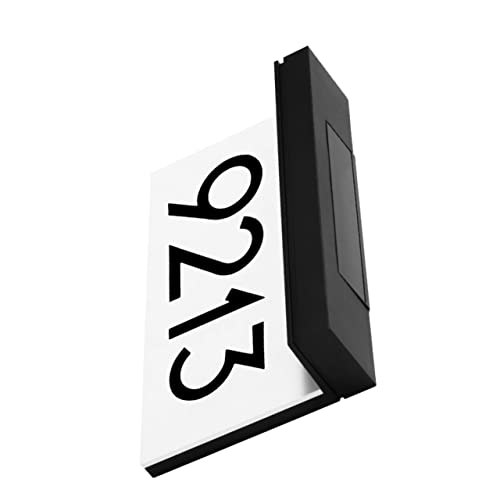 Tofficu 1 Satz Solar-Wandleuchte LED -Licht im Freien beleuchtet Hexagon Outdoor-Solarleuchte LED-Beleuchtungswerkzeug Solar-Adressschild türschild licht Plastik Black Tofficu 1 Satz Solar-Wandleuchte LED -Licht im Freien beleuchtet Hexagon Outdoor-Solarleuchte LED-Beleuchtungswerkzeug Solar-Adressschild türschild licht Plastik Black von Tofficu