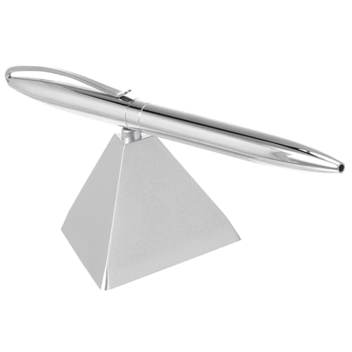 Tofficu 1 Set Signierstift Stabiler Stift Schreibtisch Stifte Organizer Neuartiger Business Stift Arbeit LED Magnetschwebebahn Stifthalter Stifte Home Office Zubehör Einzigartige von Tofficu