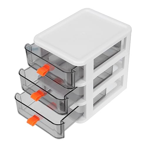 Tofficu 3-lagige Schubladenbox Für Den Schreibtisch Mini-organizer-regal Zur Kontrolle Der Büro-unordnung Tofficu 3-lagige Schubladenbox Für Den Schreibtisch Mini-organizer-regal Zur Kontrolle Der Büro-unordnung von Tofficu