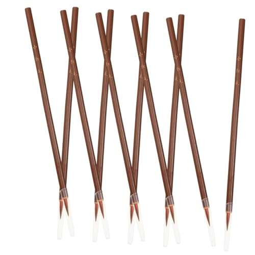 Tofficu 10 Stück Flyhead Stift Kalligraphie Tipp Zeichnung Bürsten Tinte Malerei Pinsel Chinesisch Schreiben Traditionelle Kalligrafie Für Anfänger Wolfshaar Tofficu 10 Stück Flyhead Stift Kalligraphie Tipp Zeichnung Bürsten Tinte Malerei Pinsel Chinesisch Schreiben Traditionelle Kalligrafie Für Anfänger Wolfshaar von Tofficu