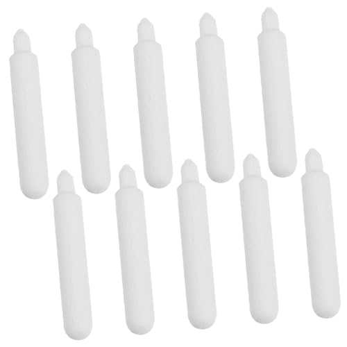 Tofficu 10 Stück Marker Ersatzspitzen für Markierungsstifte Ersatznibs Ersatz-Markierungsstiftspitze Polyester Weiß von Tofficu