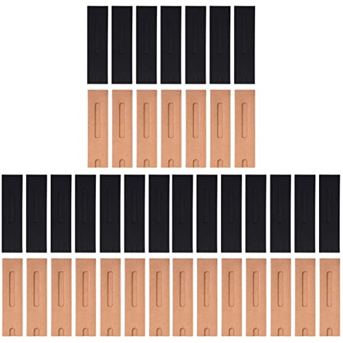 Tofficu 120 Stk Mäppchen Stifttaschen Einzelstifthalter Stiftschutzhülle Kleinunternehmensbedarf Stift Verpackung Stiftetui Stift-display Stiftverpackungsbeutel Kraftpapier Geschenkbox von Tofficu