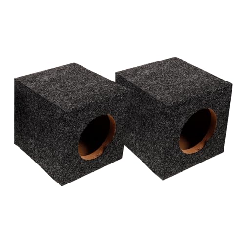 Tofficu 1Paar Subwoofer Box für Auto Lautsprecher Gehäuse für DIY Audio Upgrade Leichtes Design Installieren Verbessert Klangqualität Tofficu 1Paar Subwoofer Box für Auto Lautsprecher Gehäuse für DIY Audio Upgrade Leichtes Design Installieren Verbessert Klangqualität von Tofficu