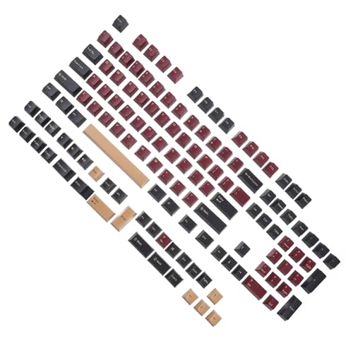 Tofficu 1Satz Mechanische Schlüsselcaps Teilig Pbt Tastaturzubehör Kompatibel mit Mechanischen Tastaturen Tastaturschutz für Individuelles Design von Tofficu