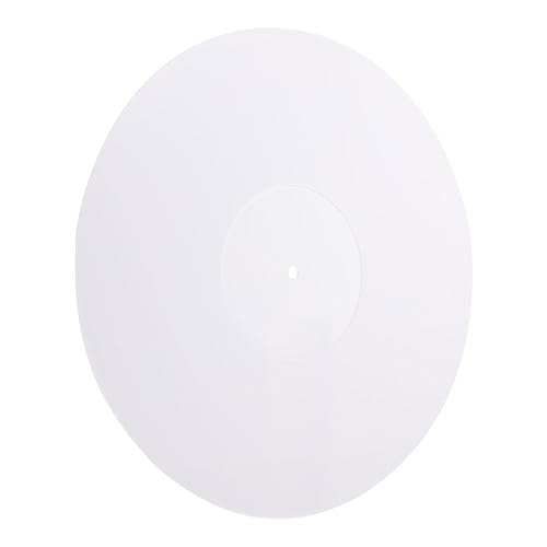 Tofficu 1Stück Acryl Schallplattenmatte Disc Schutzmatte für Antistatisch Verbessert Klangqualität Weiß für Vinyl Schallplatten Einfach zu Handhaben Schützt Tofficu 1Stück Acryl Schallplattenmatte Disc Schutzmatte für Antistatisch Verbessert Klangqualität Weiß für Vinyl Schallplatten Einfach zu Handhaben Schützt von Tofficu