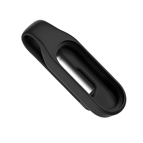 Tofficu 1Stück Silikonhülle mit Clip Schnalle Stylische Sichere Schutzhülle aus Hochwertigem Silikon Kompatibel mit Smartwatch Schwarz Einfach Tofficu 1Stück Silikonhülle mit Clip Schnalle Stylische Sichere Schutzhülle aus Hochwertigem Silikon Kompatibel mit Smartwatch Schwarz Einfach von Tofficu
