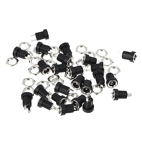 Tofficu 1Tasche Power Socket Gleichstromanschluss Panel Mount Sockel für Haushaltsgeräte Sicherheits Elektronikprodukte Isoliert Flammschutzmittel Stabil Tofficu 1Tasche Power Socket Gleichstromanschluss Panel Mount Sockel für Haushaltsgeräte Sicherheits Elektronikprodukte Isoliert Flammschutzmittel Stabil von Tofficu