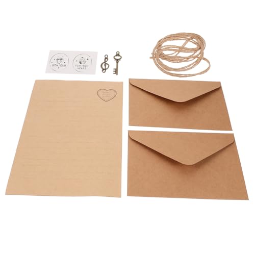 Tofficu 2 Sätze Notebook -briefpapier Set Retro-material Papier Vintage Briefpapier Papierumschläge Süßes Stationäres Vintage Stationery Paper Vintage-briefpapier Stationäres Papier Metall Tofficu 2 Sätze Notebook -briefpapier Set Retro-material Papier Vintage Briefpapier Papierumschläge Süßes Stationäres Vintage Stationery Paper Vintage-briefpapier Stationäres Papier Metall von Tofficu