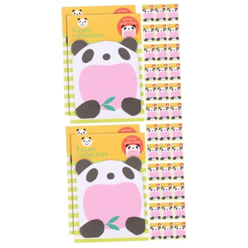 Tofficu 2 Sätze Tierische Haftnotizen Lustig Selbstklebende Notizblöcke Klebrig Lesezeichen Aufkleber Notizblöcke Für Den Täglichen Gebrauch Nützlicher Memo-sticker Papier 20 Stück * 2 von Tofficu