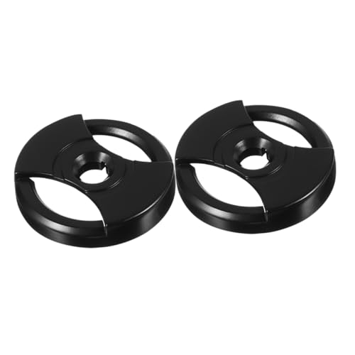 Tofficu 2 Stück Aufnahmeadapter Plattenspieler Zubehör Für Schallplatten Schallplattenadapter RPM-Adapter Rekordvorräte Disc-Adapter Plastik Black Tofficu 2 Stück Aufnahmeadapter Plattenspieler Zubehör Für Schallplatten Schallplattenadapter RPM-Adapter Rekordvorräte Disc-Adapter Plastik Black von Tofficu