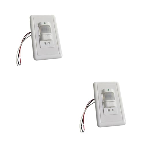 Tofficu 2 Stück Infrarot-Sensorschalter Infrarotsensor einstellbar Lichtregler Körpersensor Bewegungsdetektor Deckenleuchte Praktischer Sensor Abs Weiß Tofficu 2 Stück Infrarot-Sensorschalter Infrarotsensor einstellbar Lichtregler Körpersensor Bewegungsdetektor Deckenleuchte Praktischer Sensor Abs Weiß von Tofficu