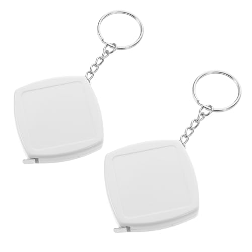 Tofficu 2 Stück Tragbares Mini Maßband Messbänder Kleines Maßband Einziehbar Miniatur Multifunktional Schlüsselanhänger Maßband Nähband Faltbar Messstahl Weiß Tofficu 2 Stück Tragbares Mini Maßband Messbänder Kleines Maßband Einziehbar Miniatur Multifunktional Schlüsselanhänger Maßband Nähband Faltbar Messstahl Weiß von Tofficu