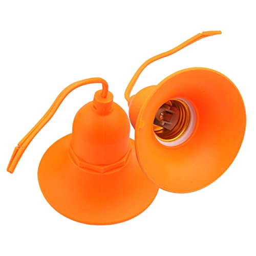 Tofficu 2 Stück wasserdichter Lampenhalter Licht Steckdose Glühbirnen drinnen Doppelte Außensteckdose Steckdosen Lampenfassung e27 fassung Lichtsteckdose mit Kabel Plastik Orange Tofficu 2 Stück wasserdichter Lampenhalter Licht Steckdose Glühbirnen drinnen Doppelte Außensteckdose Steckdosen Lampenfassung e27 fassung Lichtsteckdose mit Kabel Plastik Orange von Tofficu