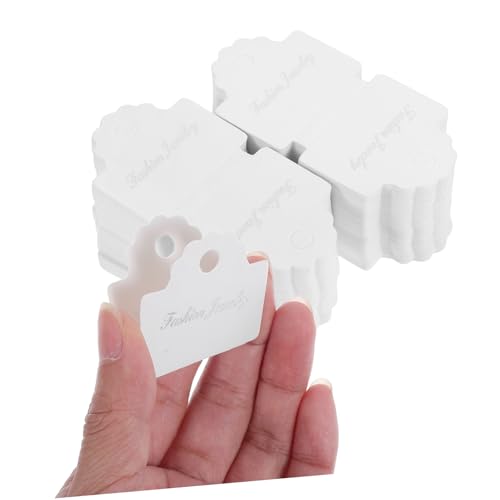 Tofficu 200 Stück Armband-displaykarten: Stabiler Halskettenhalter – Schmuckverpackungs-verkaufskarte Für Kleine Unternehmen – Passend Zum Aufhängen Von Schlüsselanhängern, Ohrringen Und Tofficu 200 Stück Armband-displaykarten: Stabiler Halskettenhalter – Schmuckverpackungs-verkaufskarte Für Kleine Unternehmen – Passend Zum Aufhängen Von Schlüsselanhängern, Ohrringen Und von Tofficu