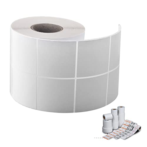Tofficu Rolle Mit 2000 Blanko-Etiketten – Druckeraufkleber Selbstklebende Blätter Thermoetiketten Kein Abfall Ideal Für Adress- Versand- Cd- Disketten- Und Dateietiketten Tofficu Rolle Mit 2000 Blanko-Etiketten – Druckeraufkleber Selbstklebende Blätter Thermoetiketten Kein Abfall Ideal Für Adress- Versand- Cd- Disketten- Und Dateietiketten von Tofficu