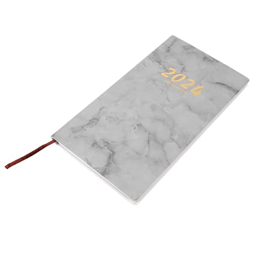 Tofficu 2024 Notizblöcke Für Den Täglichen Gebrauch Zeitplan-notizbuch Zeitschriftenplaner Süßes Journal Student Kalenderbuch Planer Zu Tun Agenda Notebook Notizbücher Zweck Grey Papier von Tofficu
