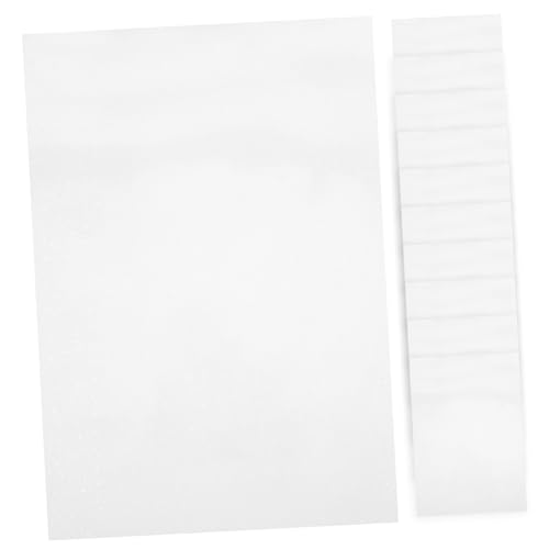 Tofficu 20Blätter Bedruckbares Aufkleberpapier Holografische Transparente Folie Selbstklebende Sticker für Tinten und Kopierdruck für Kunsthandwerk und Etikettierung Tofficu 20Blätter Bedruckbares Aufkleberpapier Holografische Transparente Folie Selbstklebende Sticker für Tinten und Kopierdruck für Kunsthandwerk und Etikettierung von Tofficu