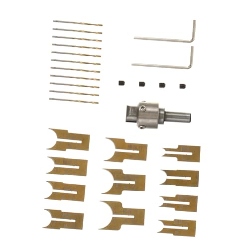 Tofficu 24Stücke Teiliges Wulstbohrwerkzeuge Set Holzbohrer Für Herstellung Von DIY Schmuckperlen Und Holzschmuck Perlenbohrset Für Holzverarbeitung Und Projekte Tofficu 24Stücke Teiliges Wulstbohrwerkzeuge Set Holzbohrer Für Herstellung Von DIY Schmuckperlen Und Holzschmuck Perlenbohrset Für Holzverarbeitung Und Projekte von Tofficu